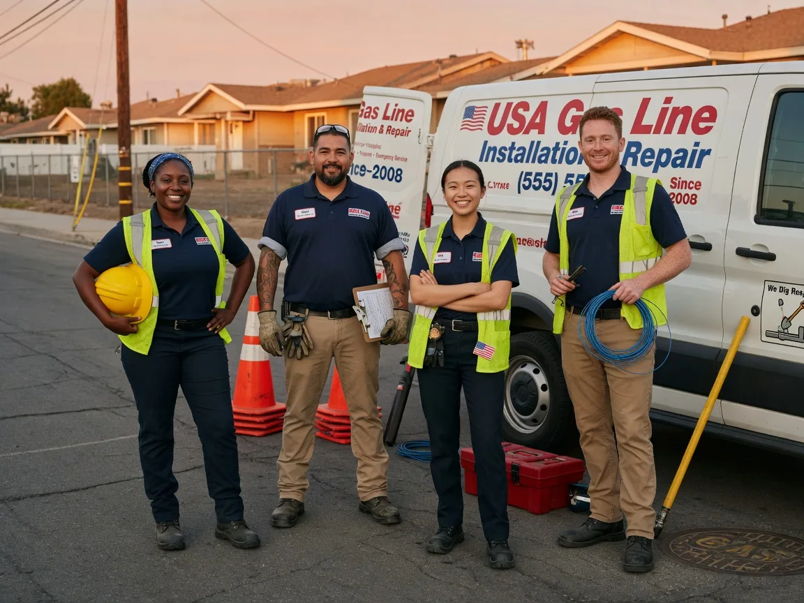 Gas Line Installation company in Lake Hughes, CA